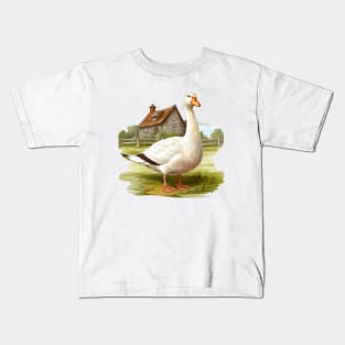 White Goose Kids T-Shirt